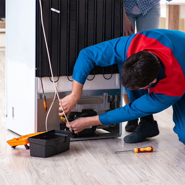 how long does it usually take to repair a refrigerator in Bruneau